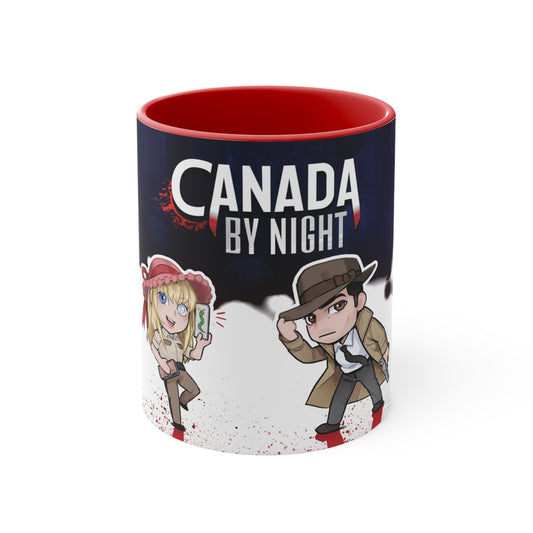 Canada by Night: Chibi Mug