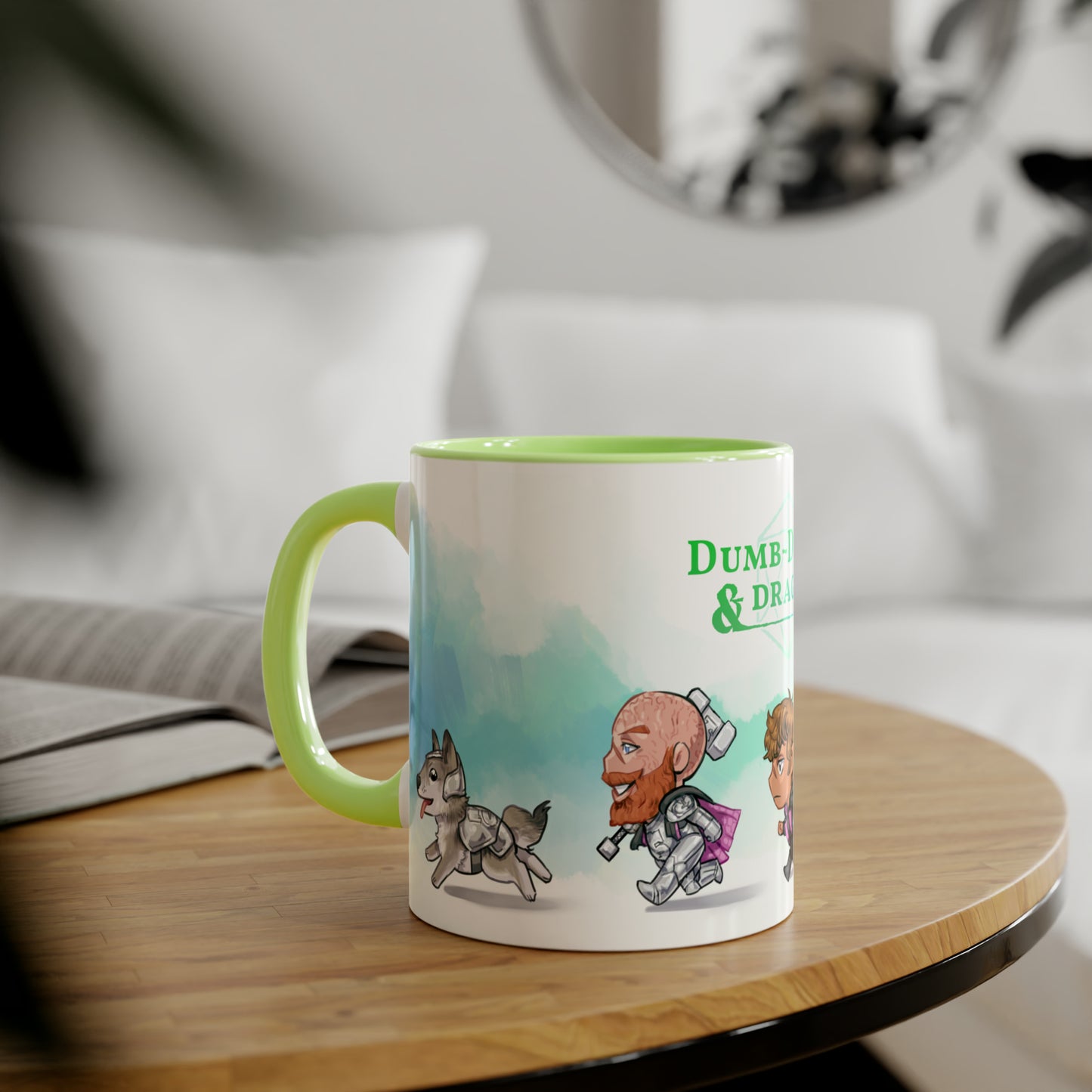 Dumb-Dumbs & Dragons: Chibi Mug (11oz)